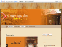 Tablet Screenshot of casaqeela.com